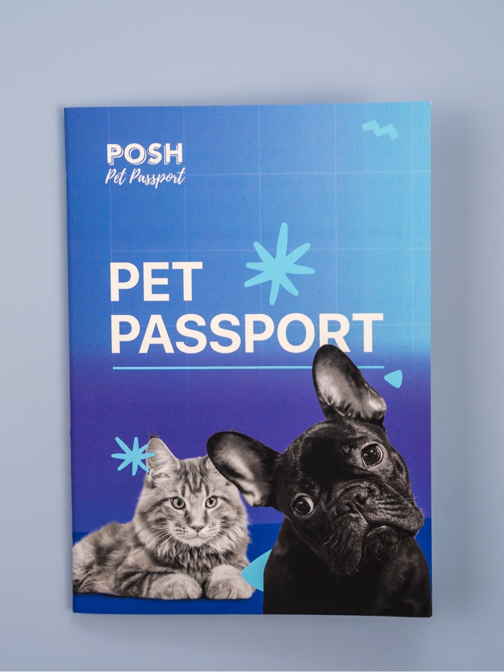 Posh Pet Passport- Health Record and Travel booklet